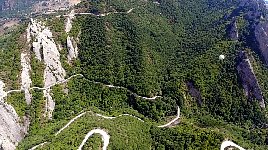 Castelmezzano zipline middle section