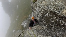 Via Ferrata Steilaufschwung section