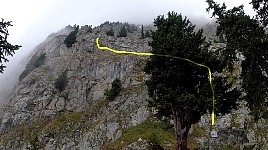 Via ferrata path