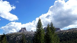 Dolomite mountains