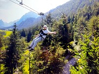 End of zipline picture