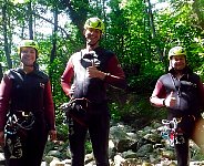 Ready to go canyoning