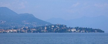 View to north of Lago Maggiore