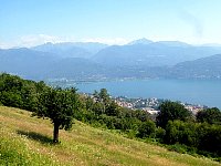 View across Lago Maggiore via Baveno