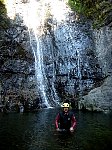 Start of canyoning tour