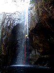 Waterfall abseil