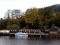 Train reaching Lakeside station