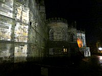 Lancaster Castle at night