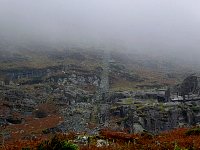 Welsh landscape on an overcast day