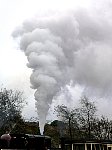 Steam train at Tanygrisiau station