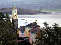 Portmeirion on an October morning