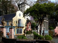 Portmeirion on an October morning