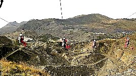 Start of zipline B