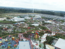About 1/4 of Legoland from above