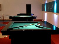 Oddly shaped pool tables