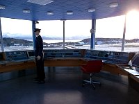 Museum flight control tower, Bodø