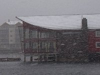 Snow in Svolvær