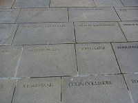 Globe Theatre, London - donator plaques