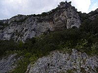 Ardeche river canyon