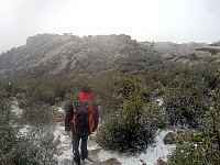 Mediocre weather at El Yelmo