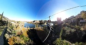 Ziplining in Toledo