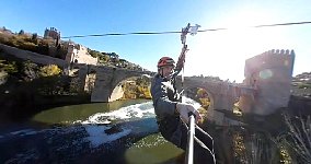 Ziplining in Toledo