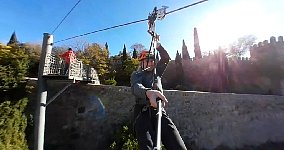 Toledo Zipline starting platform