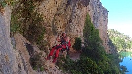 Guide on Via Ferrata Zipline