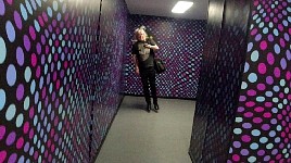 Tilted room at Museum of Illusions