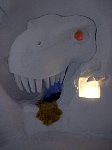 Snow T-Rex