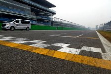 Monza F1 track start line