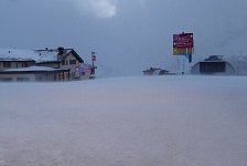 Minor snowstorm on Gornergrat