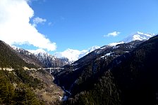Scenery along Simplon Pass route