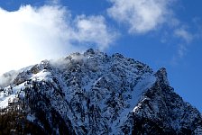 Scenery along Simplon Pass route