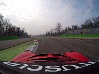 Exige coming out of ascari chicane