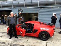 Me and Lotus Exige after the laps at Monza