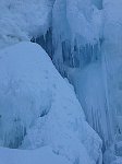 Madesimo frozen waterfall