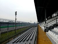 Monza main straight and seating