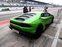 Lamborghini Huracan from back