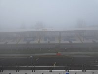 Monza on a foggy morning