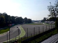 Sport cars near Ascari corner