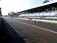 Formula 3 car at Monza main straight