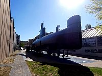 Science museum Milano - Submarine exhibit