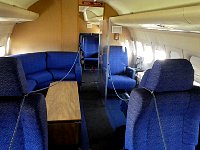 Presidential and papal plane interior