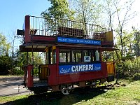 Volandia museum - historic tram car
