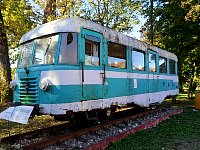 Volandia museum - rail bus