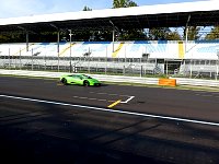 Lamborghini Huracan at Monza main straight