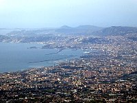 Naples seen from Vesuvius
