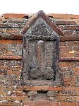 Wall art in Pompeii - probably a doodle of some mexicans sitting at the end of the bar - yes, surely that must be what it is...