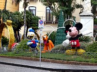 Disney figures in Sorrento